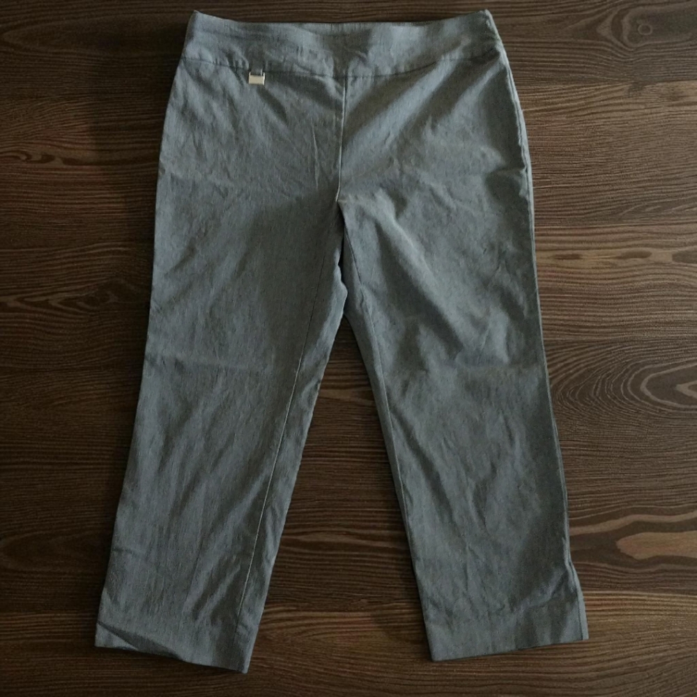 Alfani Gray Capri Pants